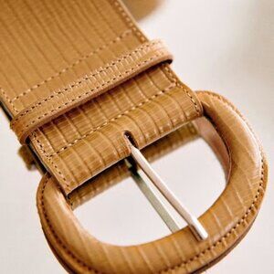 BNWT | Sezane Belt (Oversized) | Size 90 | Sold Out Online | Beige